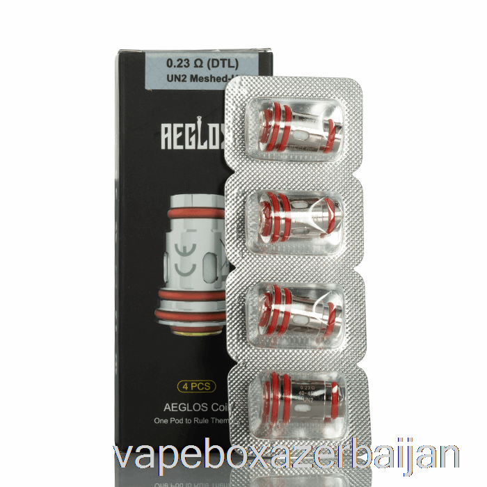 Vape Azerbaijan Uwell AEGLOS Replacement Coils 0.23ohm UN2 Meshed-H Coils